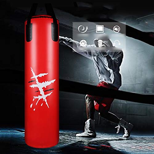 LRZLZY Saco de boxeo para entrenamiento de boxeo, saco de boxeo para colgar, saco de boxeo hueco para adultos, estudiantes, hogar, equipo de entrenamiento de taekwondo (color: rojo, tamaño: 150 cm) LRZLZY Saco de boxeo para entrenamiento de boxeo, saco de boxeo para colgar, saco de boxeo hueco para adultos, estudiantes, hogar, equipo de entrenamiento de taekwondo (color: rojo, tamaño: 150 cm)