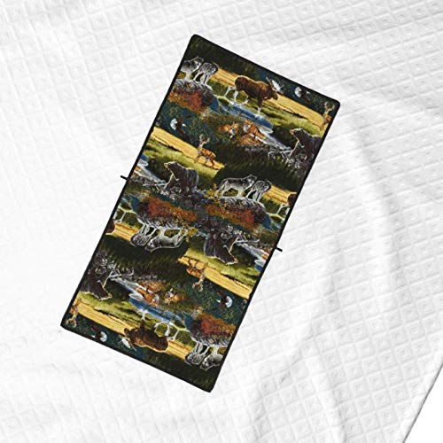 Lsjuee Bringing Nature Home Mountain Wildlife Nature Manta 2 en 1, Manta Ligera y Duradera, Almohada de Viaje Lsjuee Bringing Nature Home Mountain Wildlife Nature Manta 2 en 1, Manta Ligera y Duradera, Almohada de Viaje