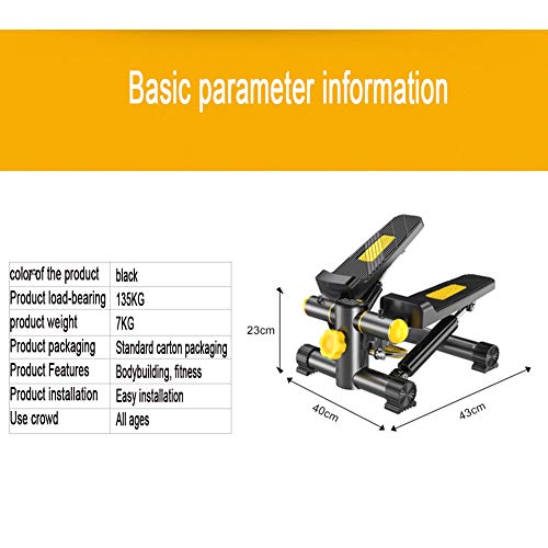 LSSLA Pequeña Máquina De Pedal Hidráulico Cinta De Correr LCD Máquina Multifuncional De Cintura Delgada Equipo De Gimnasio En Casa para Ejercitar Mejor Tu Figura