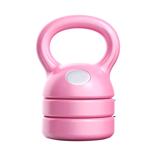 LTINN Equipo De Entrenamiento De Fuerz Y Pesas Ajustables con Pesas Kettlebell para Gimnasios Caseros: Rosa LTINN Equipo De Entrenamiento De Fuerz Y Pesas Ajustables con Pesas Kettlebell para Gimnasios Caseros: Rosa