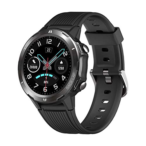 LTLGHY Reloj Inteligente Hombres Monitor De Actividad con 12 Modos Deportivos Pulsómetro Calorías Monitor De Sueño Podómetro IP67 Impermeable Reloj Compatible con Android iOS,Negro