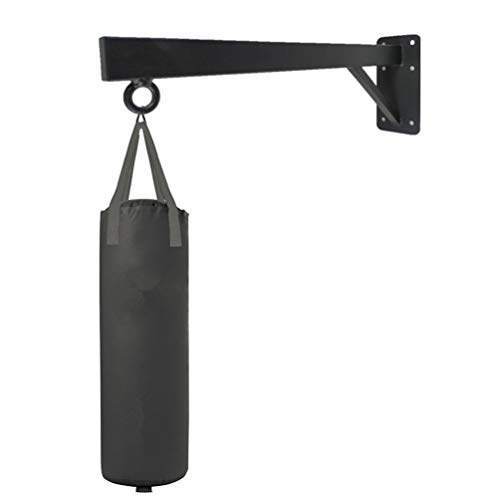 LTOOTA Saco De Perchas De Montaje En Pared De Acero Pesado, Boxeo Bolsa De Escuadra De Pared Triángulo De Soporte De Carga Diseño Boxeo Puñetazo Bolsa con Soporte De Montaje Completa Tornillo,40cm