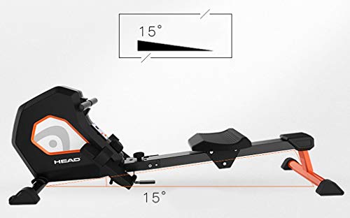 L.TSA Máquinas de Remo Máquina de Remo casera, Entrenamiento Cardiovascular, Resistencia Ajustable, para Mejores Resultados de Entrenamiento.