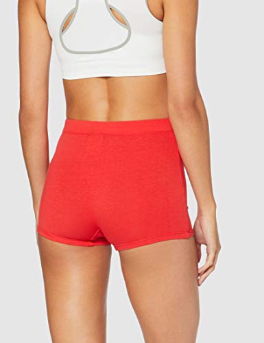 Luanvi Abductor Malla Corta para Entrenamiento, Mujer, Rojo, M Luanvi Abductor Malla Corta para Entrenamiento, Mujer, Rojo, M