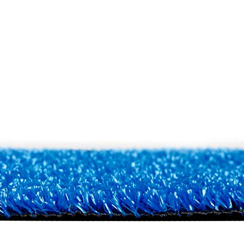 Lucatex – Césped artificial Ibiza 8mm | césped artificial de colores azul, rojo, blanco, verde. | Césped artificial ideal para decoraciones de interior o exterior con fácil instalación (1x10m, Azul) Lucatex – Césped artificial Ibiza 8mm | césped artificial de colores azul, rojo, blanco, verde. | Césped artificial ideal para decoraciones de interior o exterior con fácil instalación (1x10m, Azul)