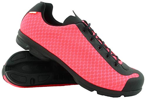 LUCK Zapatillas de Ciclismo Jupiter, Ideal para la práctica de Distintas disciplinas Gracias a su Suela de EVA, construida en una Sola Pieza de Micro Fibras súper Transpirables. (37 EU, Fucsia) LUCK Zapatillas de Ciclismo Jupiter, Ideal para la práctica de Distintas disciplinas Gracias a su Suela de EVA, construida en una Sola Pieza de Micro Fibras súper Transpirables. (37 EU, Fucsia)