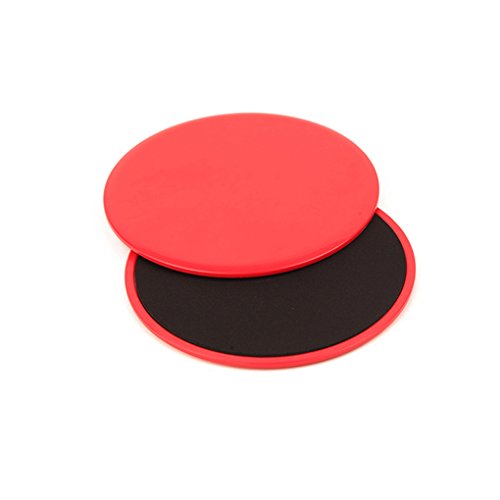 Luckiests 2ST Gliding Discs - Sliders de Resistencia y Estabilidad para Entrenamiento en casa y en el Gimnasio, 2