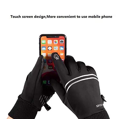 LUCKYBOY Guantes de invierno para hombre y mujer con pantalla táctil, guantes para correr, para clima frío, guantes cálidos, para conducir, ciclismo, mensajes de texto, entrenamiento (azul-2, M-XL) LUCKYBOY Guantes de invierno para hombre y mujer con pantalla táctil, guantes para correr, para clima frío, guantes cálidos, para conducir, ciclismo, mensajes de texto, entrenamiento (azul-2, M-XL)