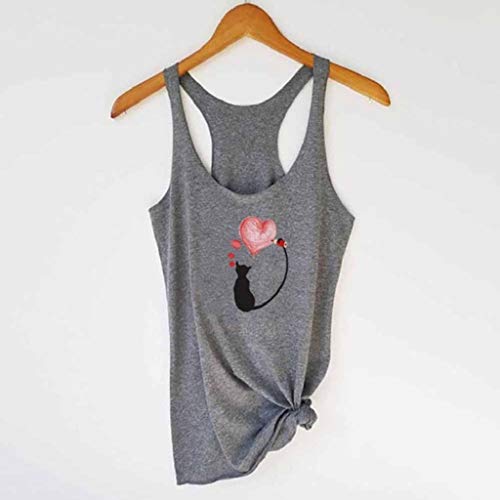 Luckycat Camisetas Tirantes Mujer Basicas Color SóLido Top Sin Mangas con Cuello Redondo Mujer Ocio Y Confort Camisetas Deporte Mujer Simple Camisetas Mujer Manga Corta Originales Estampado de flores Luckycat Camisetas Tirantes Mujer Basicas Color SóLido Top Sin Mangas con Cuello Redondo Mujer Ocio Y Confort Camisetas Deporte Mujer Simple Camisetas Mujer Manga Corta Originales Estampado de flores