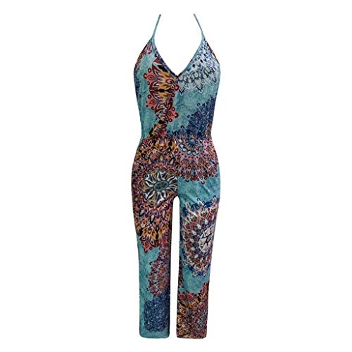 Luckycat Monos Estampados de Girasol Mujer Sexy Largos Jumpsuit Chic Mono sin Mangas de Floral Impresión Elegante Playsuit Anchos Boho Pantalones de Fiesta Bodysuit Mono Pijamas Otoño Luckycat Monos Estampados de Girasol Mujer Sexy Largos Jumpsuit Chic Mono sin Mangas de Floral Impresión Elegante Playsuit Anchos Boho Pantalones de Fiesta Bodysuit Mono Pijamas Otoño