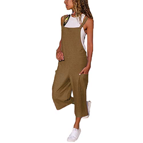 Luckycat Monos Mujer Verano Peto Sin Mangas De Las Mujeres AlgodóN Suelto Vestido Largo Fiesta Mono Mujer Verano Casual Tallas Grandes Algodón Sin Mangas Soild Sling Chaleco Traje Jumsuit Luckycat Monos Mujer Verano Peto Sin Mangas De Las Mujeres AlgodóN Suelto Vestido Largo Fiesta Mono Mujer Verano Casual Tallas Grandes Algodón Sin Mangas Soild Sling Chaleco Traje Jumsuit