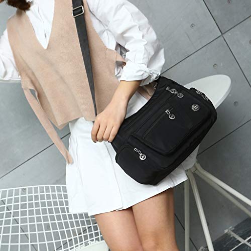Luckycat Mujer de Bolsos de Moda Impermeable Mochilas Bolsas de Viaje Bolso Bandolera Sport Messenger Bag Bolsos Baratos Mano para Tablet Escolares Nylon Luckycat Mujer de Bolsos de Moda Impermeable Mochilas Bolsas de Viaje Bolso Bandolera Sport Messenger Bag Bolsos Baratos Mano para Tablet Escolares Nylon