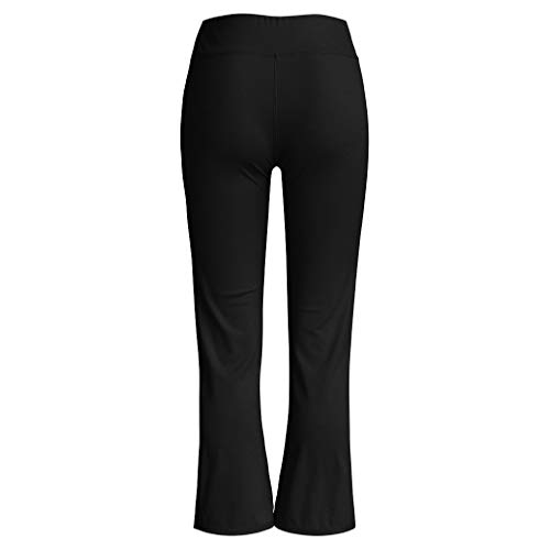 Luckycat Pantalón de chándal Pantalones de Yoga Pilates Pijamas Agradable a la Piel Mujer Pantalones de Yoga de Mujer Pantalón de Pilates de Cintura Alta Yoga Gimnasio Running Training