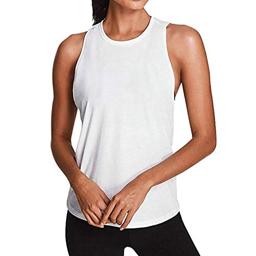 Luckycat Yoga Vests Sujetador Deportivo básicos Tallas Grandes Sujetadores Deportivos Mujer Running Ropa Interior Deportiva Camiseta termica Mujer Interior Verano Suelto Gimnasia Chaleco