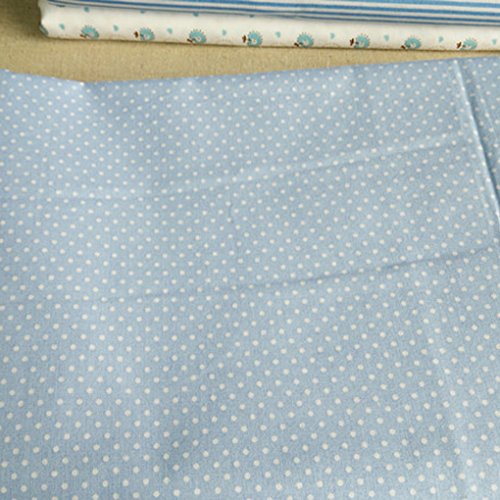 LUFA 7pcs Serie Azul de algodón de Tela de Flores patrón Floral de Costura de Material Textil para Cama de Remiendo de Bricolaje LUFA 7pcs Serie Azul de algodón de Tela de Flores patrón Floral de Costura de Material Textil para Cama de Remiendo de Bricolaje