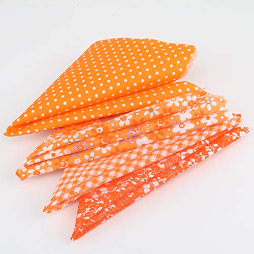 LUFA 7pcs Tela de Tela de artesanía de Tela de algodón Tela de Remiendo de Tejido Tela de DIY de Costura de Acolchado patrón Floral 25 * 25cm LUFA 7pcs Tela de Tela de artesanía de Tela de algodón Tela de Remiendo de Tejido Tela de DIY de Costura de Acolchado patrón Floral 25 * 25cm