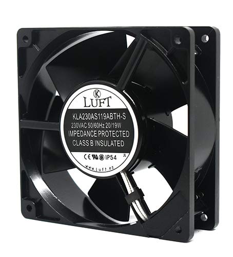 Luft Ventilador para cassette,insertable,ventilador axial120x120x38mm,aspas metálicas,super silencioso. Luft Ventilador para cassette,insertable,ventilador axial120x120x38mm,aspas metálicas,super silencioso.