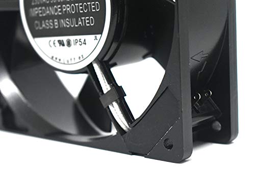 Luft Ventilador para cassette,insertable,ventilador axial120x120x38mm,aspas metálicas,super silencioso.