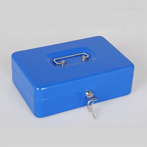 LULUDP Caja de Almacenamiento del enrutador Portátil Cash Box Mini Caja de Moneda en Efectivo con el Bloqueo Sello Suministros Taquilla Caja de Almacenamiento de Enchufe