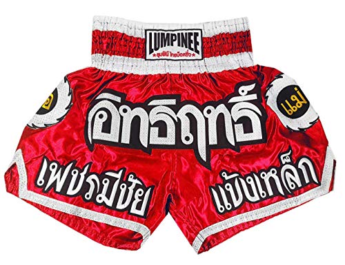 Lumpinee Muay Thai Kick Boxeo Pantalones Boxeo Tailandes : LUM-016 Talla XL