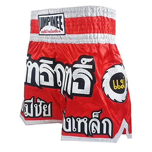 Lumpinee Muay Thai Kick Boxeo Pantalones Boxeo Tailandes : LUM-016 Talla XL