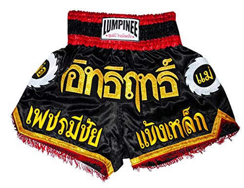 Lumpinee Muay Thai Kick Boxeo Pantalones Boxeo Tailandes : LUM-017 Talla M