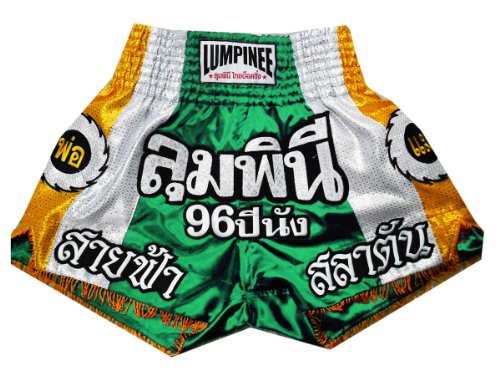 Lumpinee Muay Thai Kick Boxing Pantalones Boxeo Tailandes LUM-022 Talla L