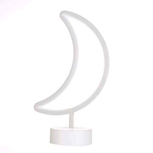 Luna Luces de neón Luces decorativas de neón navideñas Luces decorativas para la habitación de los niños 31 * 18 cm 月 mes Luna Luces de neón Luces decorativas de neón navideñas Luces decorativas para la habitación de los niños 31 * 18 cm 月 mes