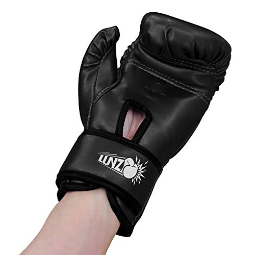 Luniuqz Guantes de Boxeo para Niños de 3-14 Años, Guante de Entrenamiento 4oz 6oz para MMA, Muay Thai,Kickboxing