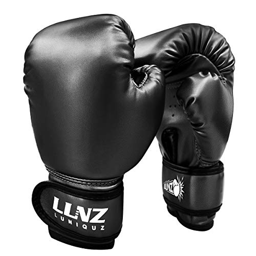 Luniuqz Guantes de Boxeo para Niños de 3-14 Años, Guante de Entrenamiento 4oz 6oz para MMA, Muay Thai,Kickboxing