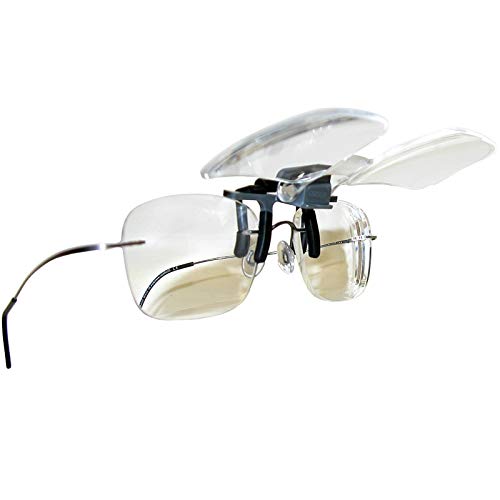 Lupa tipo suplemento para enganchar en las gafas (+2.50) Lupa tipo suplemento para enganchar en las gafas (+2.50)