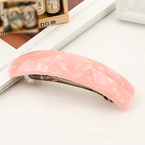 Lurrose 6 piezas cuadrados pasadores de pelo Barrette francés Jade Spring Barrette pasadores de pelo para mujer niña Lurrose 6 piezas cuadrados pasadores de pelo Barrette francés Jade Spring Barrette pasadores de pelo para mujer niña