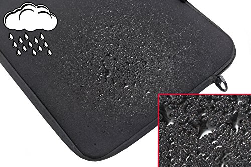 LUXBURG® 12,1 Pulgadas Bolso de hombro con diseño, Funda con Bandolera en Neopreno para Ordenador Portátil. Además alfombrilla de ratón libre! Para Apple, Acer, Asus, Chromebook, Dell, HP, Lenovo, Samsung, Sony, Toshiba etc Laptop