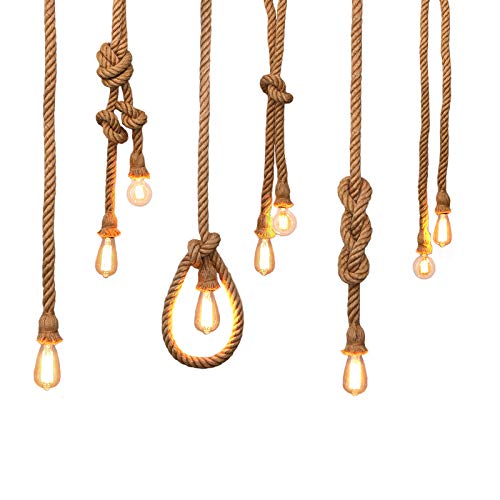 Luz de cuerda retro, con 2 cabezales de lámpara, cada luz de cuerda de 100 metros de largo, estilo retro país E27, adecuada para restaurantes, cafeterías, iluminación Luz de cuerda retro, con 2 cabezales de lámpara, cada luz de cuerda de 100 metros de largo, estilo retro país E27, adecuada para restaurantes, cafeterías, iluminación