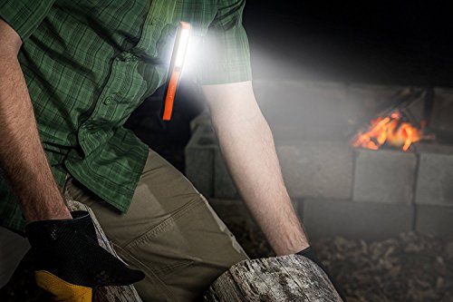Luz de Trabajo Recargable COB LED Lámpara de Inspección con Cable de Carga USB Super Brillo Magnética Luz de Inspección- Naranja Luz de Trabajo Recargable COB LED Lámpara de Inspección con Cable de Carga USB Super Brillo Magnética Luz de Inspección- Naranja