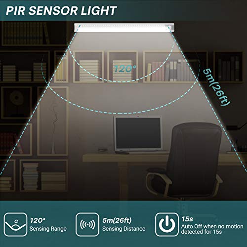 Luz Nocturna con Sensor de Movimiento,160 LED Recargable Sensor de Luz Interior Luz de Armario con 3 Modos,Para Armario,Pasillo,Escalera,Sótano,Cocina,Garaje,Gabinete y Baño