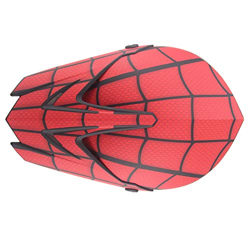 LWAJ Adulto Motocross Casco MX, Forma de Telaraña Rojo Casco Motocross Niño, Casco de Moto Infantil Cross, Hombre Casco de Bicicleta Helmet Dot Homologado