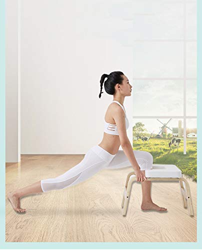 LWKBE Banco de inversión de Yoga Soporte para la Cabeza Silla al revés para la Familia, el Gimnasio, aliviar la Fatiga y Construir el Cuerpo, Practicar el Soporte de la Cabeza, Blanco LWKBE Banco de inversión de Yoga Soporte para la Cabeza Silla al revés para la Familia, el Gimnasio, aliviar la Fatiga y Construir el Cuerpo, Practicar el Soporte de la Cabeza, Blanco