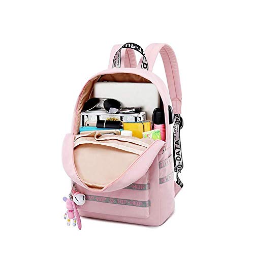 LXDDJsl Mochila Mujer Mochila, Mochila College School Fit 12-14 Pulgadas del Ordenador, de Peso Ligero de Alta Estudiante Medio Bookbag, Gilrs Water Classic Viaje Resistente Bolsa básico (Color : A) LXDDJsl Mochila Mujer Mochila, Mochila College School Fit 12-14 Pulgadas del Ordenador, de Peso Ligero de Alta Estudiante Medio Bookbag, Gilrs Water Classic Viaje Resistente Bolsa básico (Color : A)