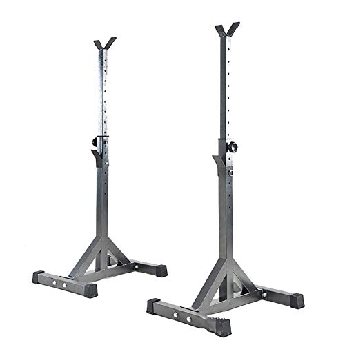 LXIN Stands para Sentadillas Barbell Rack Dip Stand Banco de Prensa Libre Ejercicio Fitness Equipo de Entrenamiento de Fuerza para gimnasios domésticos