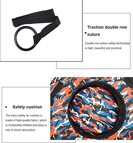 Lyanh Tubo de Nieve de Alta Resistencia, diseño Dual para esquís Deportes al Aire Libre, esquís inflables, Materiales Gruesos anticongelantes y Resistente al Desgaste con Cable de tracción,90cm Lyanh Tubo de Nieve de Alta Resistencia, diseño Dual para esquís Deportes al Aire Libre, esquís inflables, Materiales Gruesos anticongelantes y Resistente al Desgaste con Cable de tracción,90cm