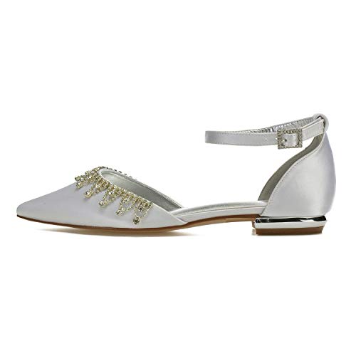 L@YC Zapatos De Ballet Planos Con Correa De Tobillo Y Diamantes De Imitación Para Mujer, Zapatos Elegantes Para Fiesta De Bailarina Para Mujer,Dark red,41 L@YC Zapatos De Ballet Planos Con Correa De Tobillo Y Diamantes De Imitación Para Mujer, Zapatos Elegantes Para Fiesta De Bailarina Para Mujer,Dark red,41
