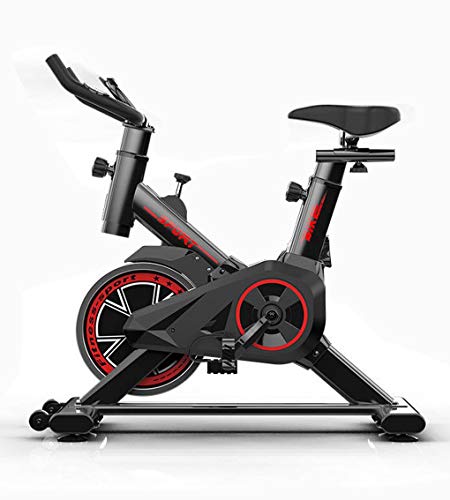 LYDZ Fitness Spinning Bike Aerobic Home Coach Bicicleta estática, Bicicleta rápida con Sistema de transmisión por Correa de bajo Ruido, Equipo de Ejercicio físico