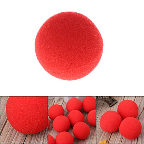 LyGuy 10 Piezas 4.5Cmfinger Trucos De Magia Apoyos Bolas De Esponja Calle Clásicos Trucos De Escenario Bolas De Esponja Regalo para Niños