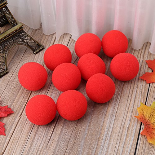 LyGuy 10 Piezas 4.5Cmfinger Trucos De Magia Apoyos Bolas De Esponja Calle Clásicos Trucos De Escenario Bolas De Esponja Regalo para Niños LyGuy 10 Piezas 4.5Cmfinger Trucos De Magia Apoyos Bolas De Esponja Calle Clásicos Trucos De Escenario Bolas De Esponja Regalo para Niños