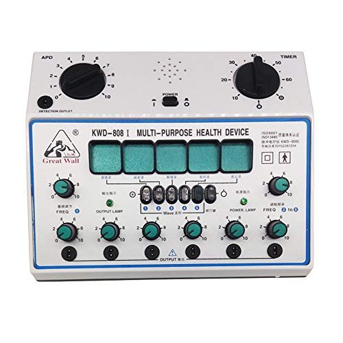 LYHD Profesional 6 Canales Estimulador Muscular TENS EMS Equipo de Terapia de Acupuntura Masajeador Corporal Meridiano Máquina de Fisioterapia Electroestimulador Muscular de Relajación LYHD Profesional 6 Canales Estimulador Muscular TENS EMS Equipo de Terapia de Acupuntura Masajeador Corporal Meridiano Máquina de Fisioterapia Electroestimulador Muscular de Relajación