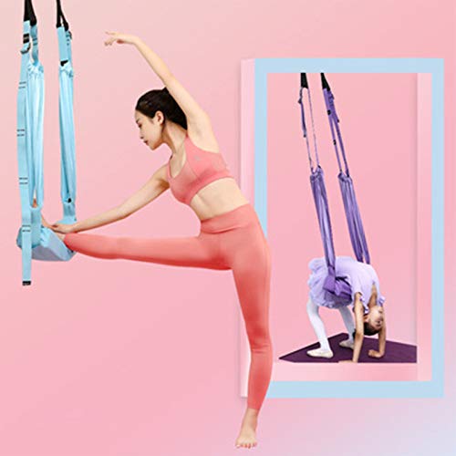 LYKH Hamaca De Yoga Aérea, Cabestrillo Interior De Gran Altitud, Columpio De Yoga Antigravedad, Utilizado para La Práctica Invertida De Gimnasia De Pilates,Púrpura,Yoga Mat LYKH Hamaca De Yoga Aérea, Cabestrillo Interior De Gran Altitud, Columpio De Yoga Antigravedad, Utilizado para La Práctica Invertida De Gimnasia De Pilates,Púrpura,Yoga Mat