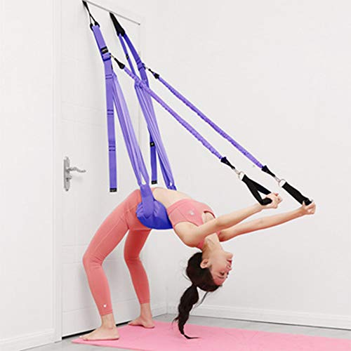 LYKH Hamaca De Yoga Aérea, Cabestrillo Interior De Gran Altitud, Columpio De Yoga Antigravedad, Utilizado para La Práctica Invertida De Gimnasia De Pilates,Púrpura,Yoga Mat LYKH Hamaca De Yoga Aérea, Cabestrillo Interior De Gran Altitud, Columpio De Yoga Antigravedad, Utilizado para La Práctica Invertida De Gimnasia De Pilates,Púrpura,Yoga Mat