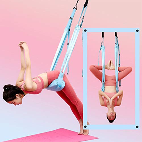 LYKH Hamaca De Yoga Aérea, Cabestrillo Interior De Gran Altitud, Columpio De Yoga Antigravedad, Utilizado para La Práctica Invertida De Gimnasia De Pilates,Verde,Upgraded Version LYKH Hamaca De Yoga Aérea, Cabestrillo Interior De Gran Altitud, Columpio De Yoga Antigravedad, Utilizado para La Práctica Invertida De Gimnasia De Pilates,Verde,Upgraded Version