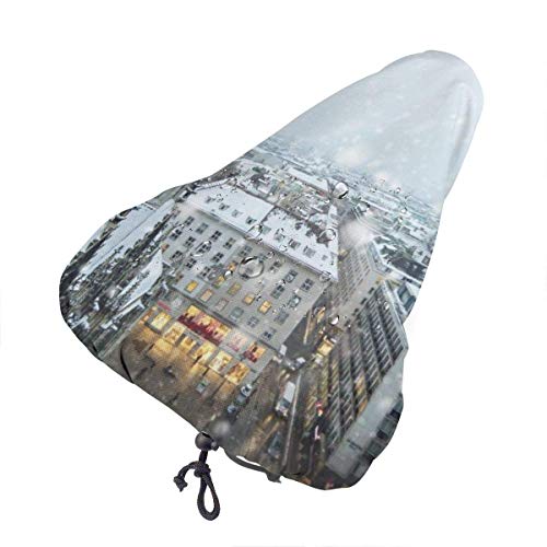 LYMT Funda sillin para Bicicleta, Impermeable y Anti-Polvo Sillín Cubre Bicicleta Catedral de San Esteban LYMT Funda sillin para Bicicleta, Impermeable y Anti-Polvo Sillín Cubre Bicicleta Catedral de San Esteban